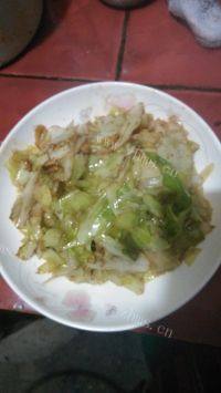 素炒包菜自制