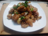 美味的糖醋里脊肉条做法图解11)