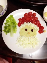 圣诞老人早餐做法图解6)