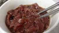家常菜青瓜炒牛肉做法图解1)