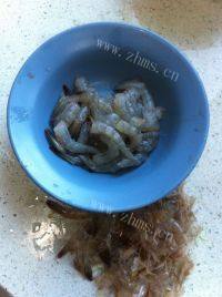 家常菜芦笋炒虾做法图解3)