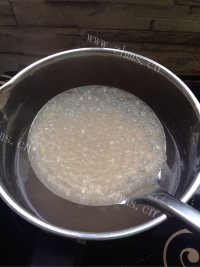 自制水果西米露做法图解4)