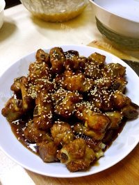喷香的糖醋排骨做法图解5)