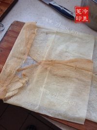 齿颊留香的绿豆芽煎饼盒子做法图解18)