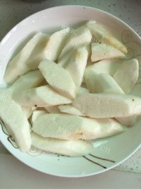 浓香山药酱排骨做法图解2)