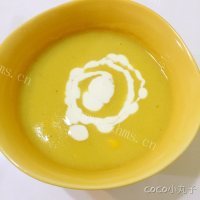 奶油玉米浓汤做法图解6)