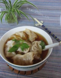 美味的猪肉馅儿水饺做法图解14)
