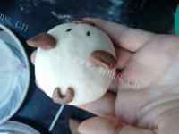 自制小猪豆沙包做法图解10)