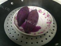 美味营养的紫薯饼做法图解2)