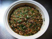 美味的香菜馅饺子做法图解5)