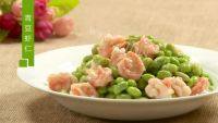 家常菜青豆炒虾仁