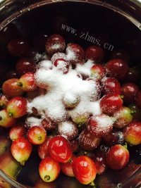 美味的红提果酱做法图解6)