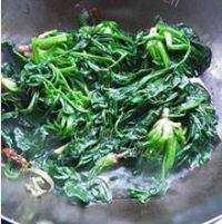 意犹未尽的素炒菠菜做法图解5)