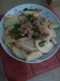 家常菜山药炒肉