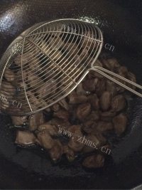 家常菜孜然鸡心做法图解12)