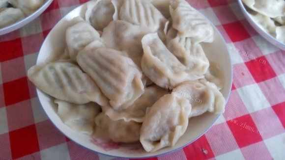 五味俱全的猪肉白菜饺子
