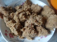 家常菜南瓜粉蒸排骨做法图解5)