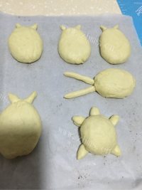 龙猫面包做法图解9)