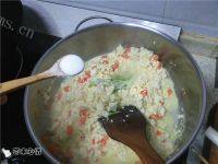 诱人的鸡刨豆腐做法图解9)