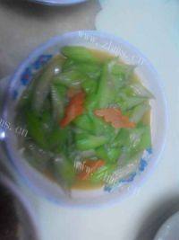 家常菜清炒丝瓜