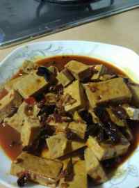 家常菜麻辣豆腐