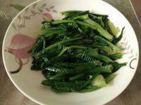家常菜清炒油麦菜
