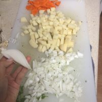 美味的意大利蔬菜汤做法图解12)