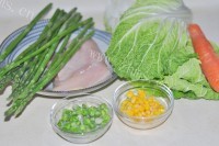 蒸白菜包做法图解1)