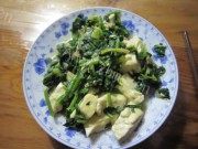清淡的菠菜豆腐做法图解4)