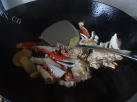 美味的炒蟹块做法图解6)