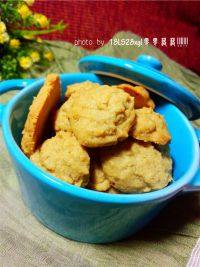 香脆的咖啡饼干