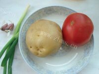 家常菜番茄土豆丝做法图解1)