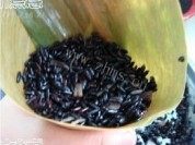 黑糯米粽子做法图解7)