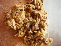 美味早餐咸骨菜干粥做法图解6)