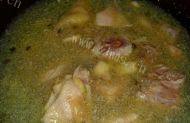 鸡肉炖土豆做法图解5)