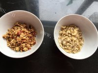 好吃的红枣核桃紫米年糕做法图解3)