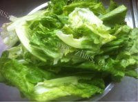 家常菜炒生菜做法图解1)