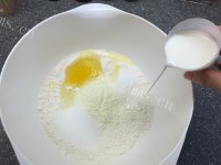 美味的热狗面包做法图解2)