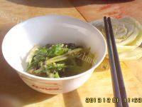 家常菜蒜炒油麦菜