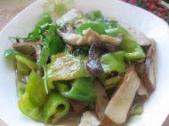家常菜香菇炒豆干