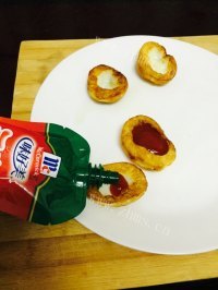 美味的爆浆蛋包蛋做法图解5)
