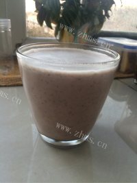 营养花生核桃黑豆浆做法图解6)