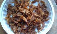 自己做的咸鱼鸡粒炒饭做法图解2)