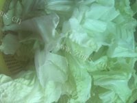 美味的白菜粉丝汤做法图解3)