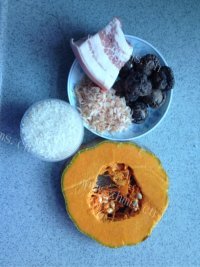 美味的南瓜饭做法图解1)