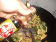 飘香的茭白炒肉片