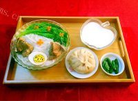 美味的幸福早餐排骨米线做法图解20)