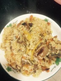 美味的新疆抓饭做法图解19)