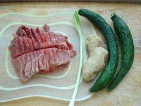 #爱美食#黄瓜炒肉片做法图解1)