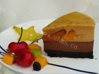 色香味俱全的双色慕斯流心蛋糕做法图解30)
